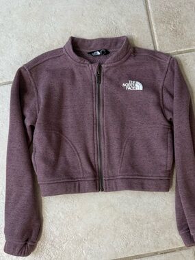 The North Face Girls' Plum Full-Zip Fleece Jacket